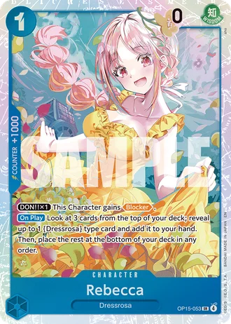 Rebecca (OP15-053) — Adventure on Kami's Island (OP15-EB04)