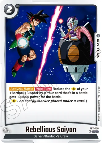 Rebellious Saiyan FB11-120 — Brightness of Hope (FB11)