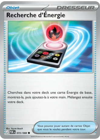 Recherche d'Énergie #072/88 — Équilibre Parfait