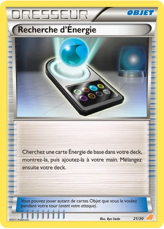 Recherche d’Énergie #21/30 — BW Kit du dresseur (Minotaupe)