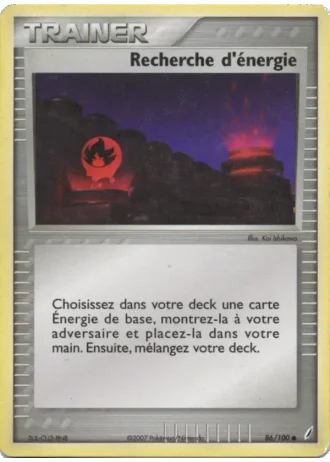 Recherche d'énergie #86/100 — EX Gardiens de Cristal
