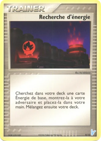 Recherche d'énergie #9/12 — EX Kit dresseur (Négapi)