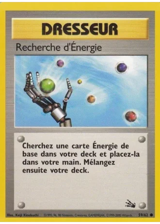 Recherche d'Énergie (première édition) #59/62 — Fossile (1ère Édition)