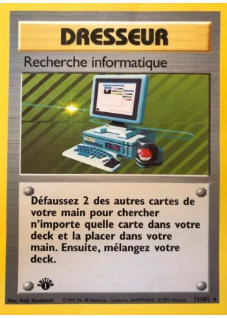 Recherche informatique #71/102 — Set de Base