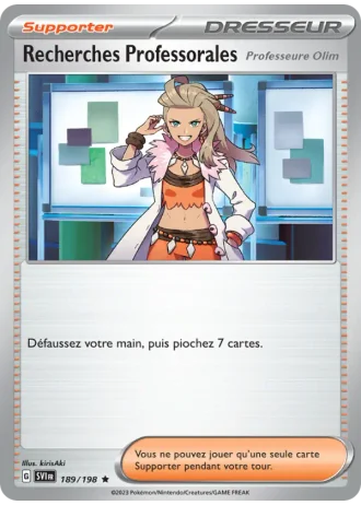 Recherches Professorales #189/198 — Écarlate et Violet