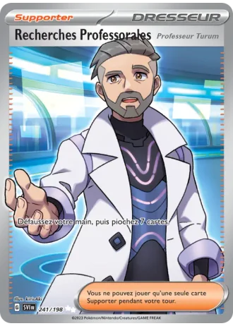 Recherches Professorales #241/198 — Écarlate et Violet