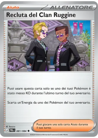 Recluta del Clan Ruggine #081 — Buio Pesto