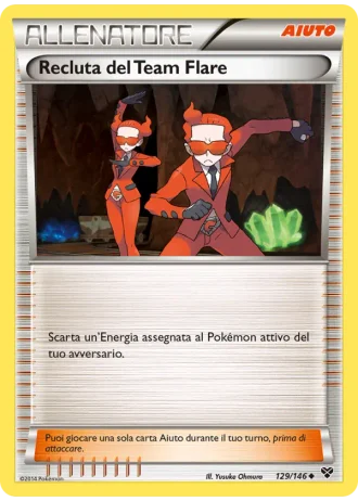 Recluta del Team Flare #129/146 — XY