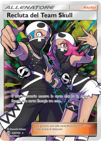 Recluta del Team Skull #149/149 — Sole e Luna