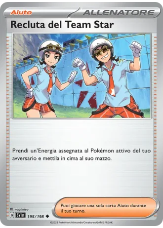 Recluta del Team Star #195 — Scarlatto e Violetto