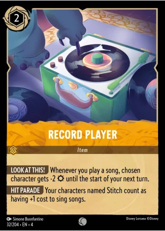 Record Player #32/204 — Ursula's Return