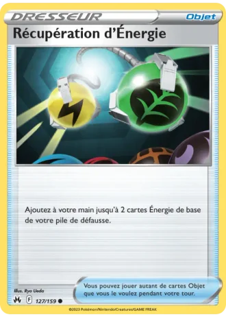 Récupération d'Énergie #127/159 — Zénith Suprême