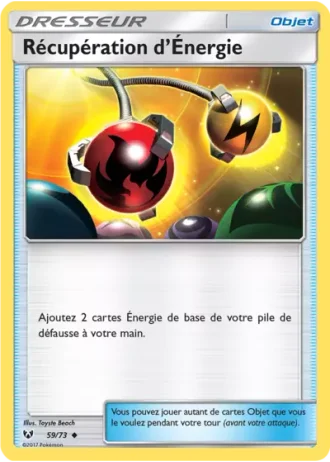 Récupération d’Énergie #59/73 — Légendes Brillantes