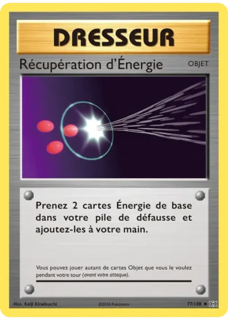 Récupération d'Énergie #77/108 — Évolutions