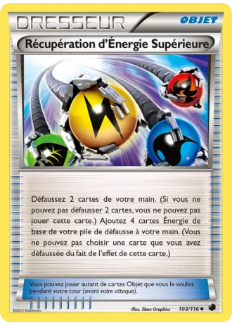 Récupération d’Énergie Supérieure #103/116 — Glaciation Plasma