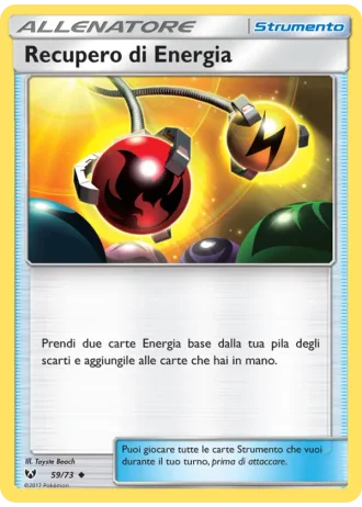 Recupero di Energia #59/73 — Leggende Iridescenti