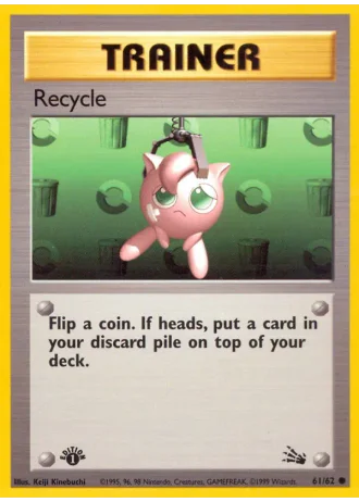 Recycle #61/62 — Fossil