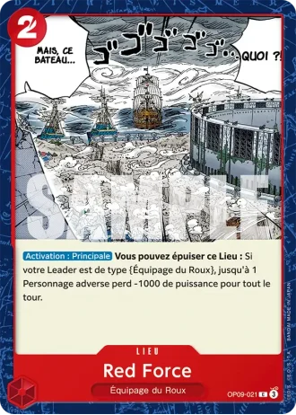 Red Force (OP09-021) — Les Nouveaux Empereurs (OP09)
