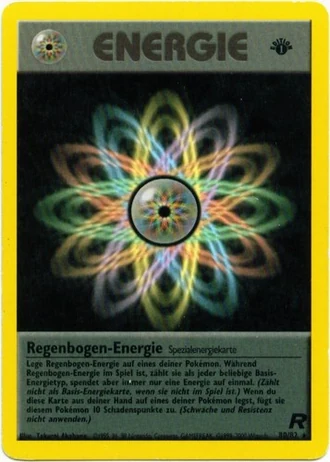 Regenbogen-Energie (1. Edition) #80/82 — Team Rocket (1. Edition)