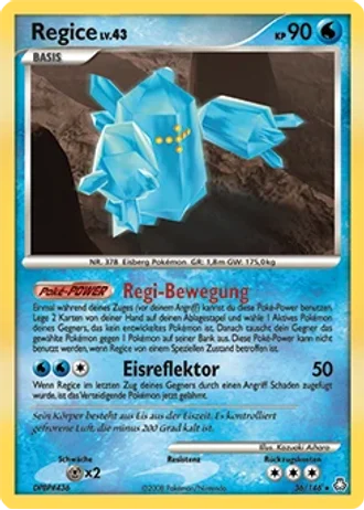 Regice #36/146 — Erwachte Legenden
