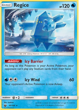 Regice #45 — Celestial Storm