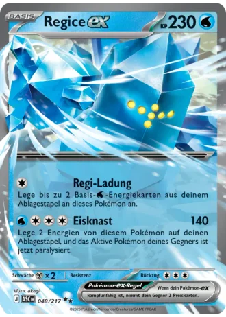 Regice ex #048/217 — Erhabene Helden