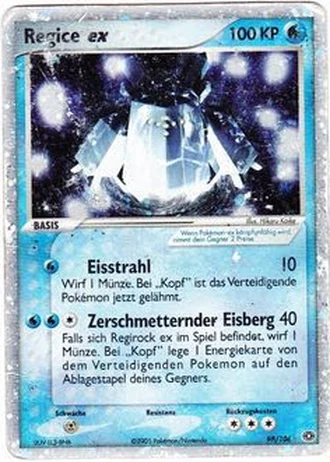 Regice ex #98/106 — EX Smaragd