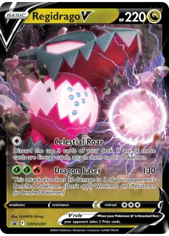 Regidrago V SWSH281 — Sword & Shield Promos