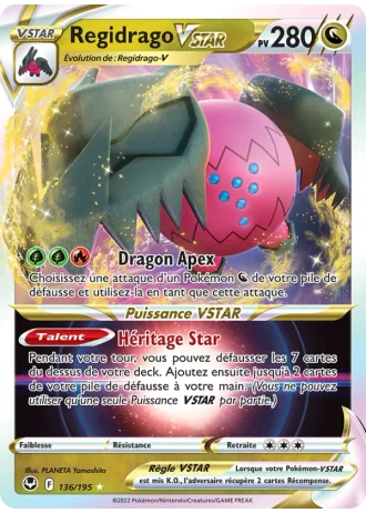 Regidrago VSTAR #136/195 — Tempête Argentée