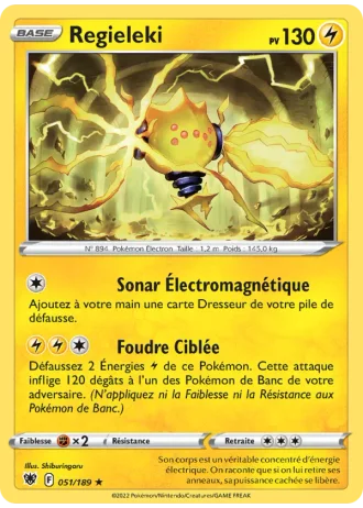 Regieleki #051/189 — Astres Radieux