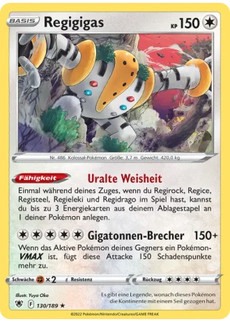 Regigigas #130 — Astralglanz