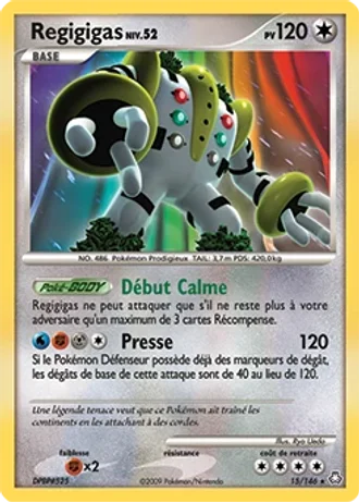 Regigigas #15 — Éveil des Légendes