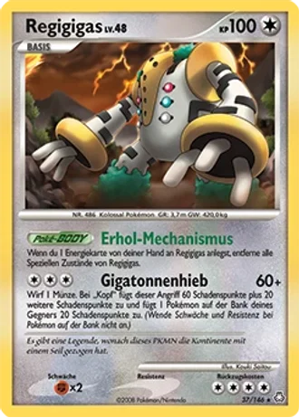 Regigigas #37 — Erwachte Legenden