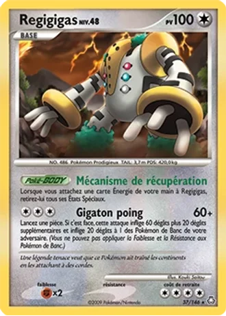 Regigigas #37 — Éveil des Légendes