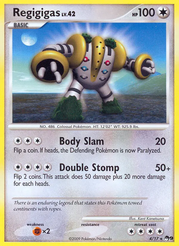 Regigigas #4 — POP Series 9