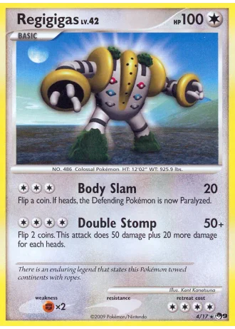 Regigigas #4 — POP Series 9