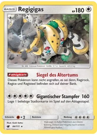 Regigigas #84 — Aufziehen der Sturmröte