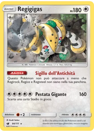 Regigigas #84 — Invasione Scarlatta