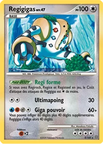 Regigigas #9/100 — Tempête