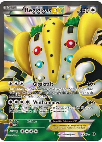 Regigigas EX #99 — Kommende Schicksale