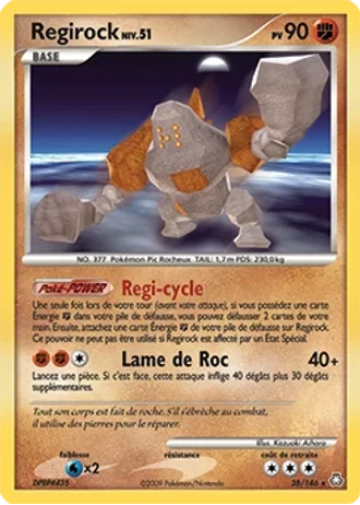 Regirock #38 — Éveil des Légendes