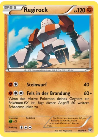 Regirock #40/98 — Ewiger Anfang