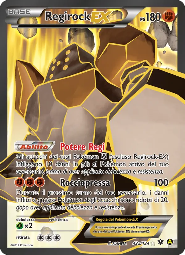 Regirock EX #43a — Destini Incrociati