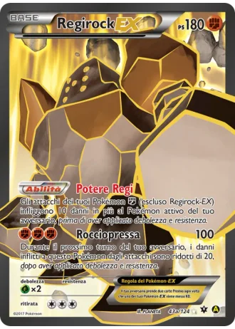 Regirock EX #43a — Destini Incrociati