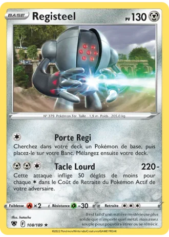 Registeel #108 — Astres Radieux