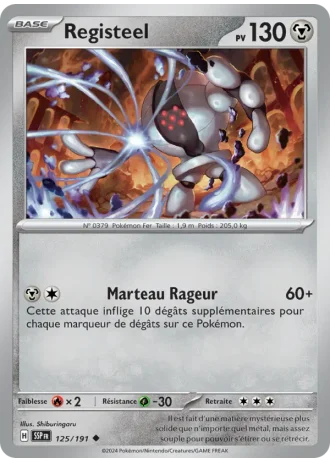 Registeel #125 — Étincelles Déferlantes