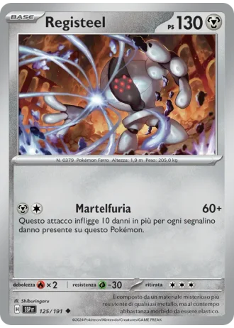 Registeel #125 — Scintille Folgoranti
