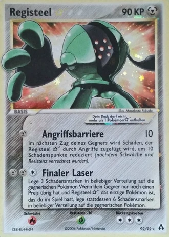 Registeel * #92 — EX Legend Maker