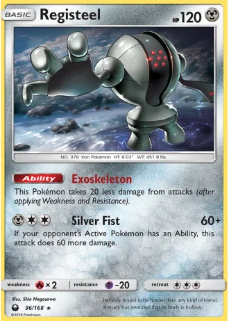 Registeel #96/168 — Celestial Storm