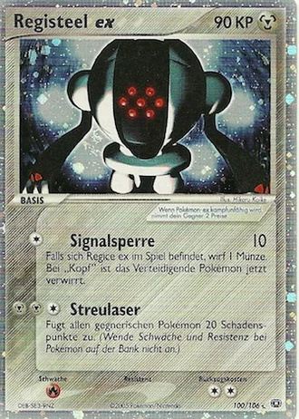 Registeel ex #100 — EX Smaragd